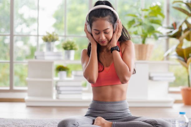 meditación guiada con musica con fines  de mindfulness 